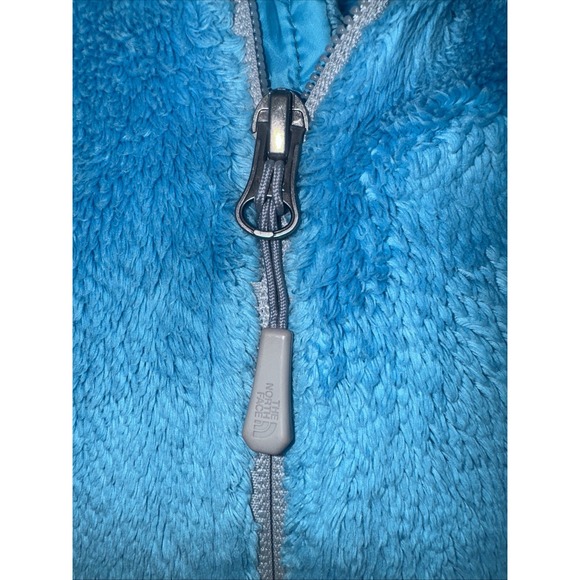 North Face Womens Jacket Medium Long Sleeve Full Zip Pockets Blue Lightweight - Picture 6 of 6